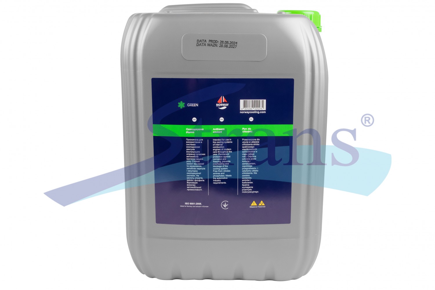 専用ページ(#603) Антифриз Norway G11 -37°C 20Л. (Зелений) 956501 купити в Україні